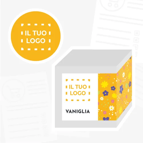 Packaging con "il tuo logo"