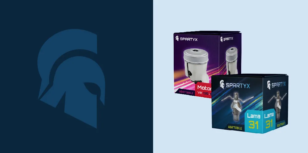 Logo Spartyx - foto prodotti motore e lame